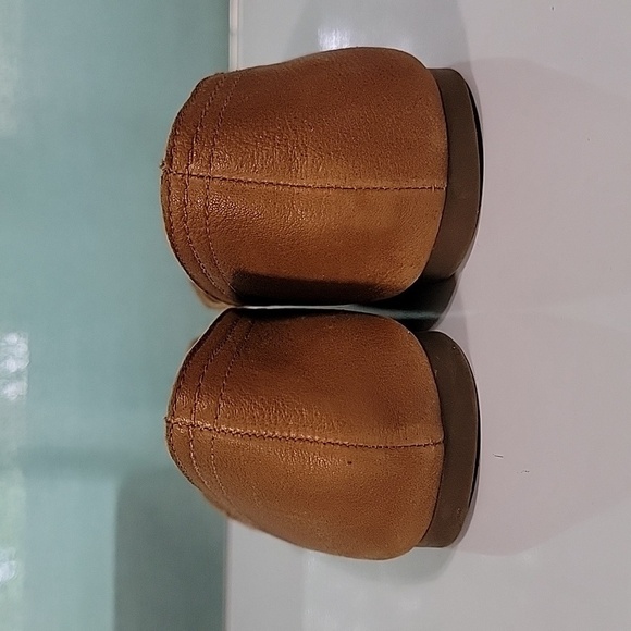 Women's Lucky Brand Alba Ballet Flats, Brown, Size 6, Pre-owned - Picture 10 of 15